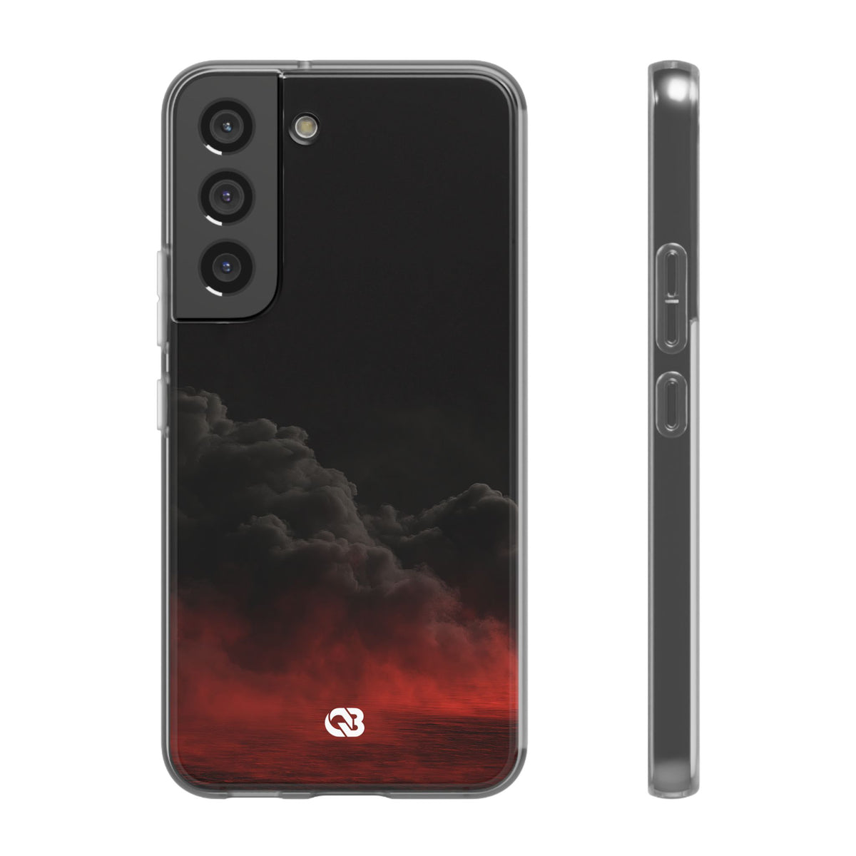 Crimson Fog Void · Lite Phone Case for Samsung · Black