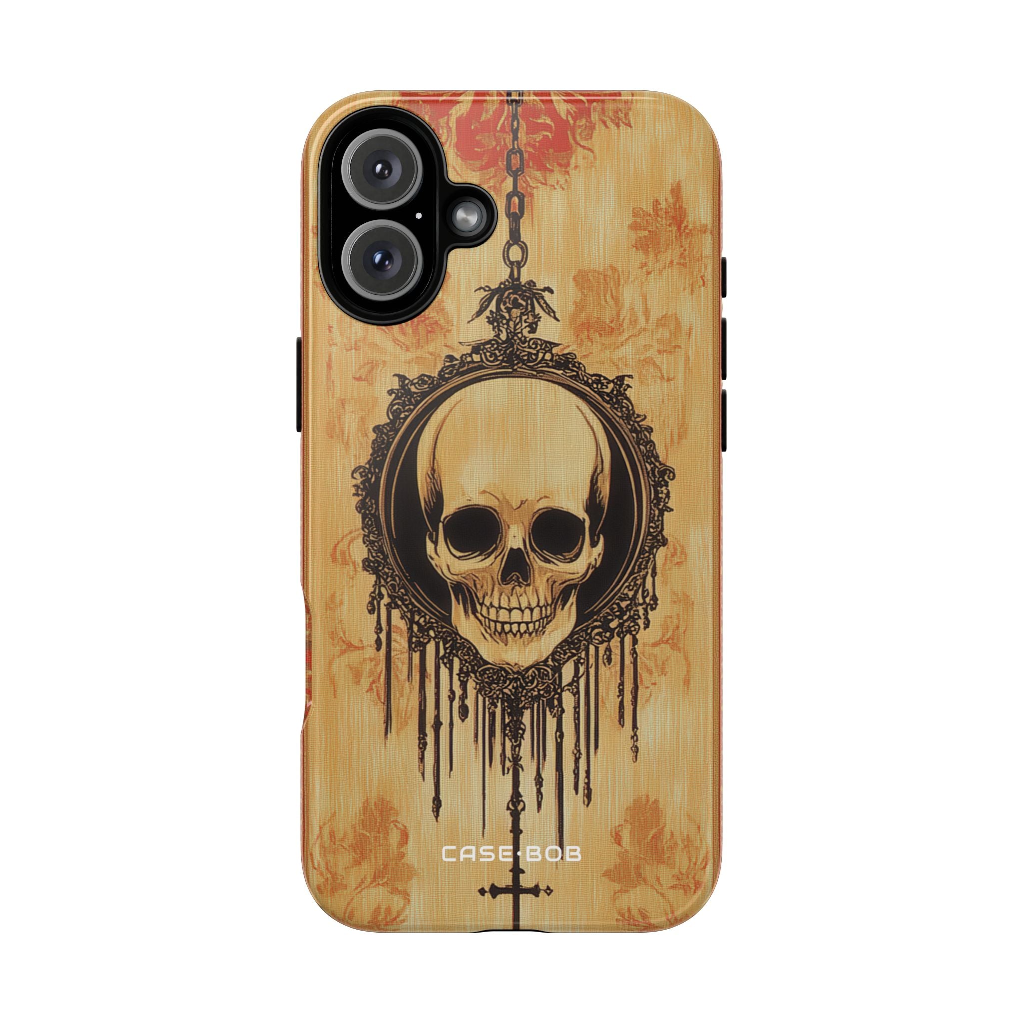 Gothic Skull iPhone 16 Plus Case - Tough