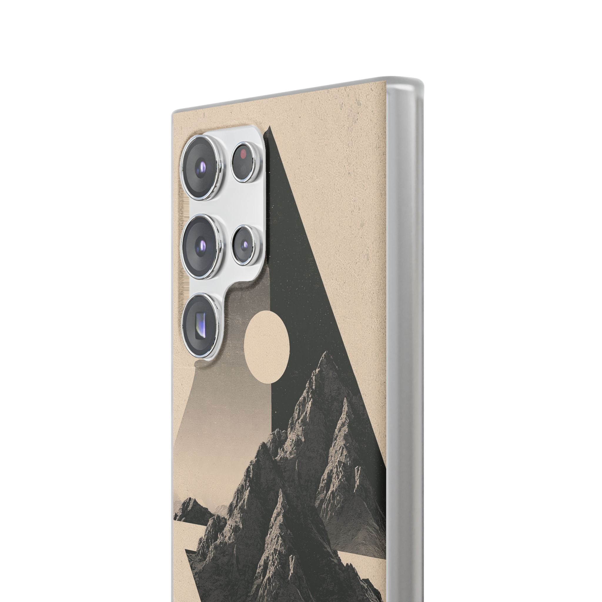 Beige Lite Phone Case for Samsung - Obsidian Summit Parchment