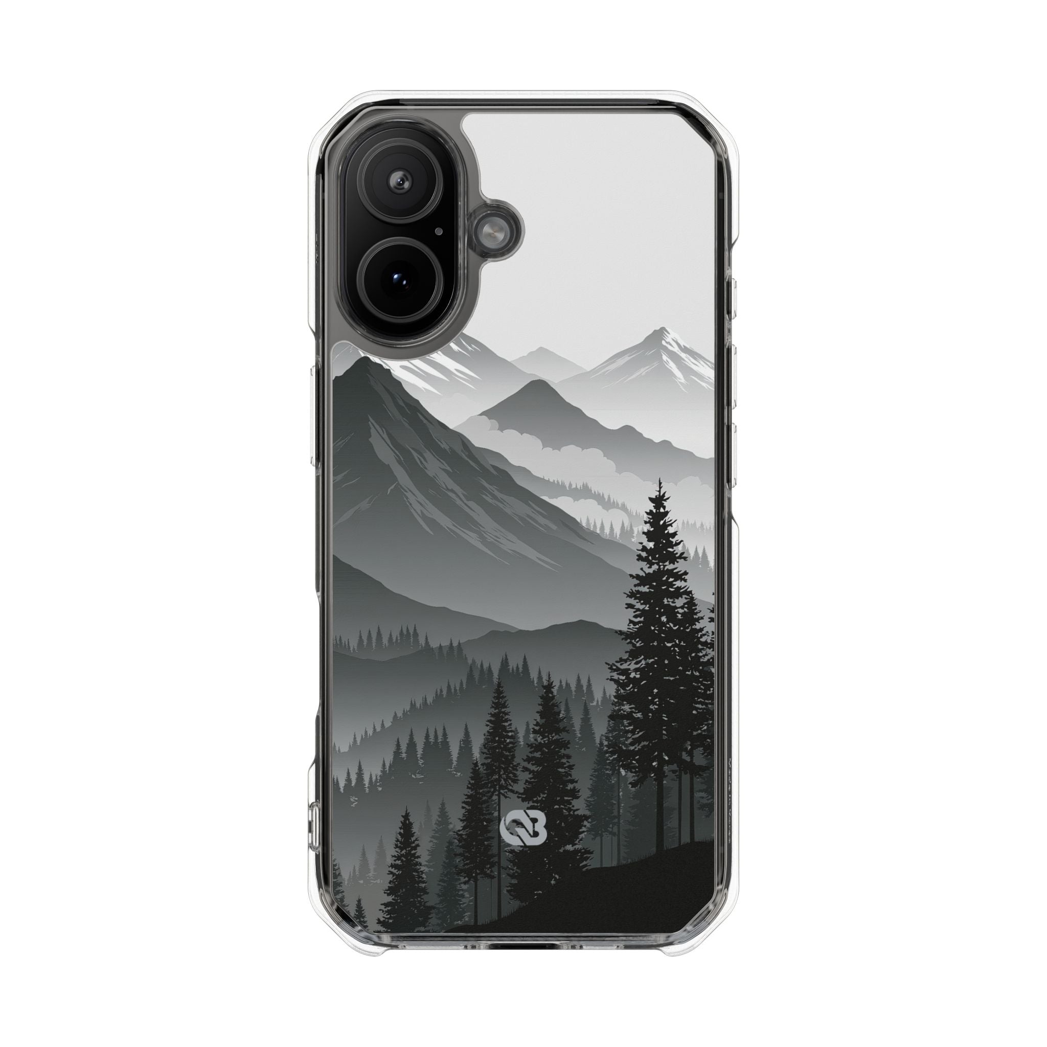 Grey Impact MagSafe Phone Case for iPhone - Granite Ridge Mist