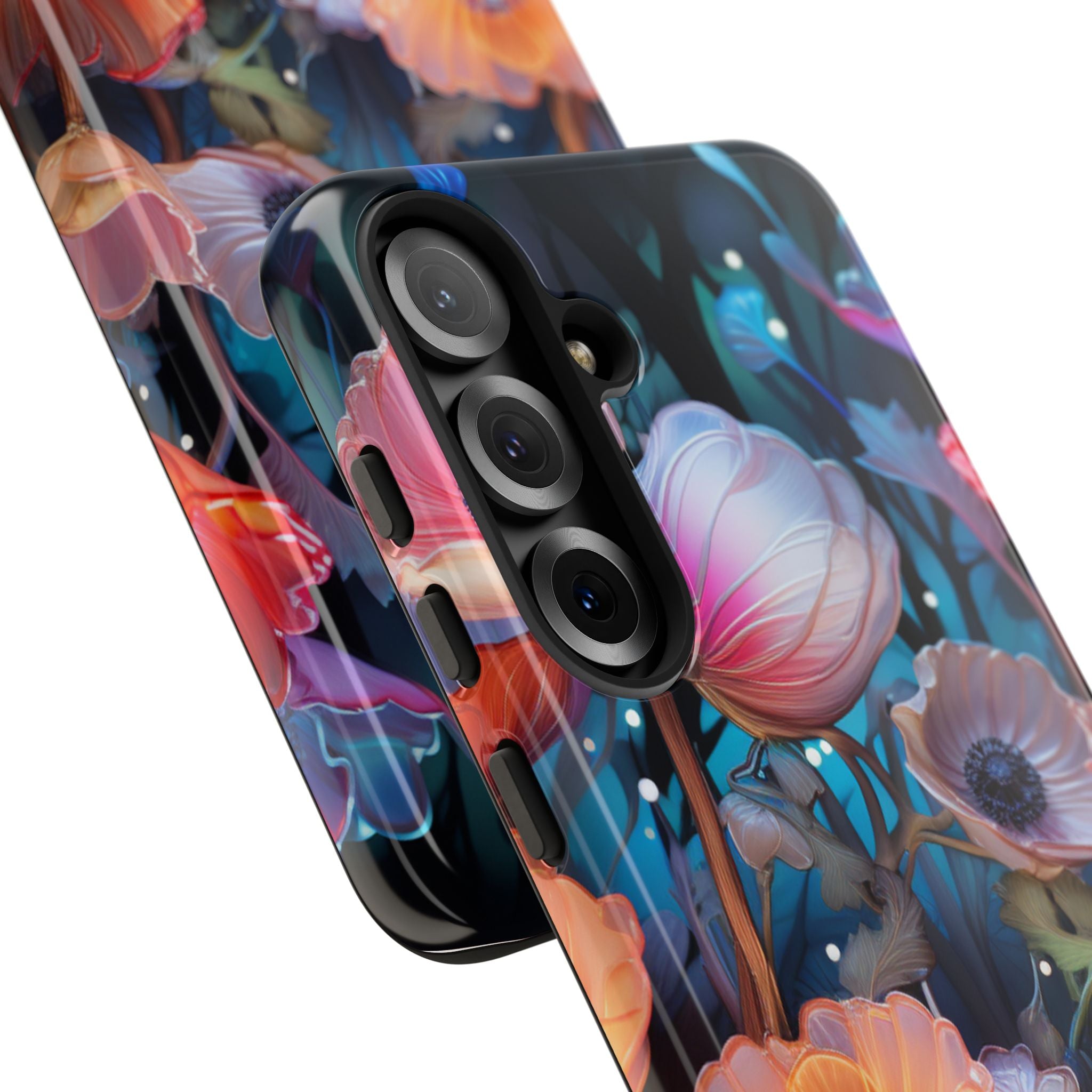 Luminous Poppy Glade · Tough Fundas para teléfono para Samsung