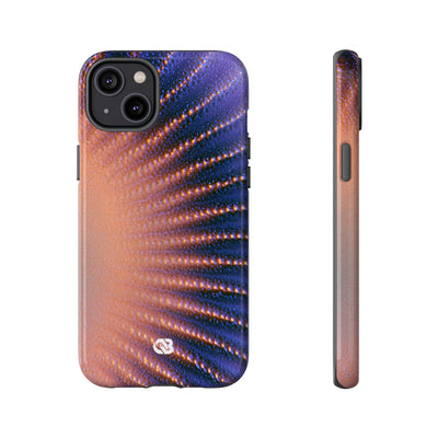 Luminous Aura Burst · Tough Phone Case for iPhone · Blue