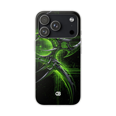 Cyber Sigil Grid · Lite Phone Case for iPhone ·  Green
