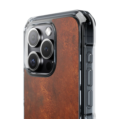 Orange Impact MagSafe Phone Case for iPhone - Oxidized Iron Crust