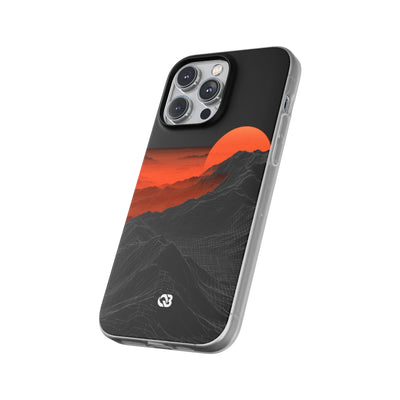 Solar Ridge Mesh · Lite Phone Case for iPhone ·  Black