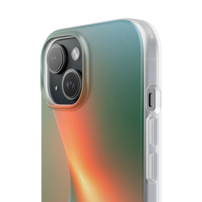 Radiant Contour · Lite Phone Case for iPhone ·  Orange