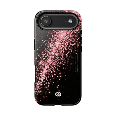 Rose Digital Cascade · Tough Phone Case for iPhone · Pink