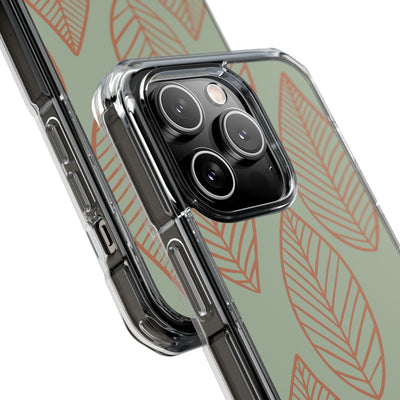 Sage Earth Leaves · Impact Telefoncover for iPhone · Magsafe