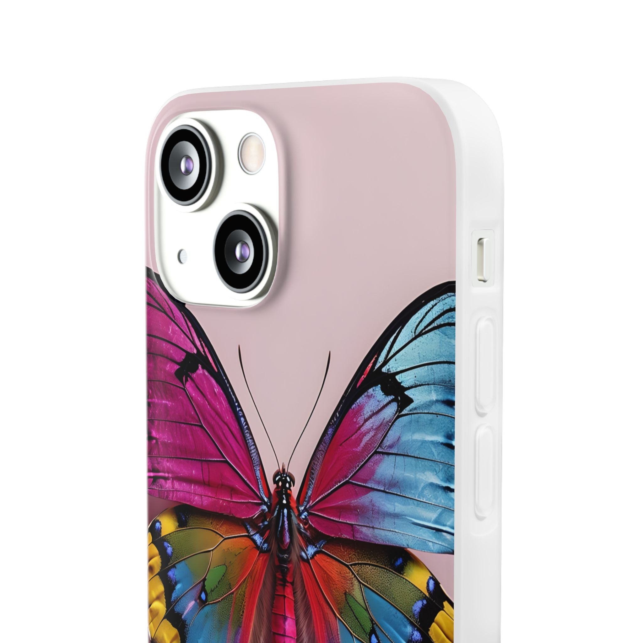 Vivid Butterfly iPhone 13 mini Case - Soft