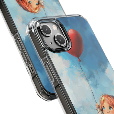 Crimson Heart Sky · Impact Phone Case for iPhone · Magsafe