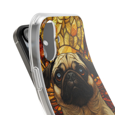Amber Pug Divinity · Soft Case for iPhone