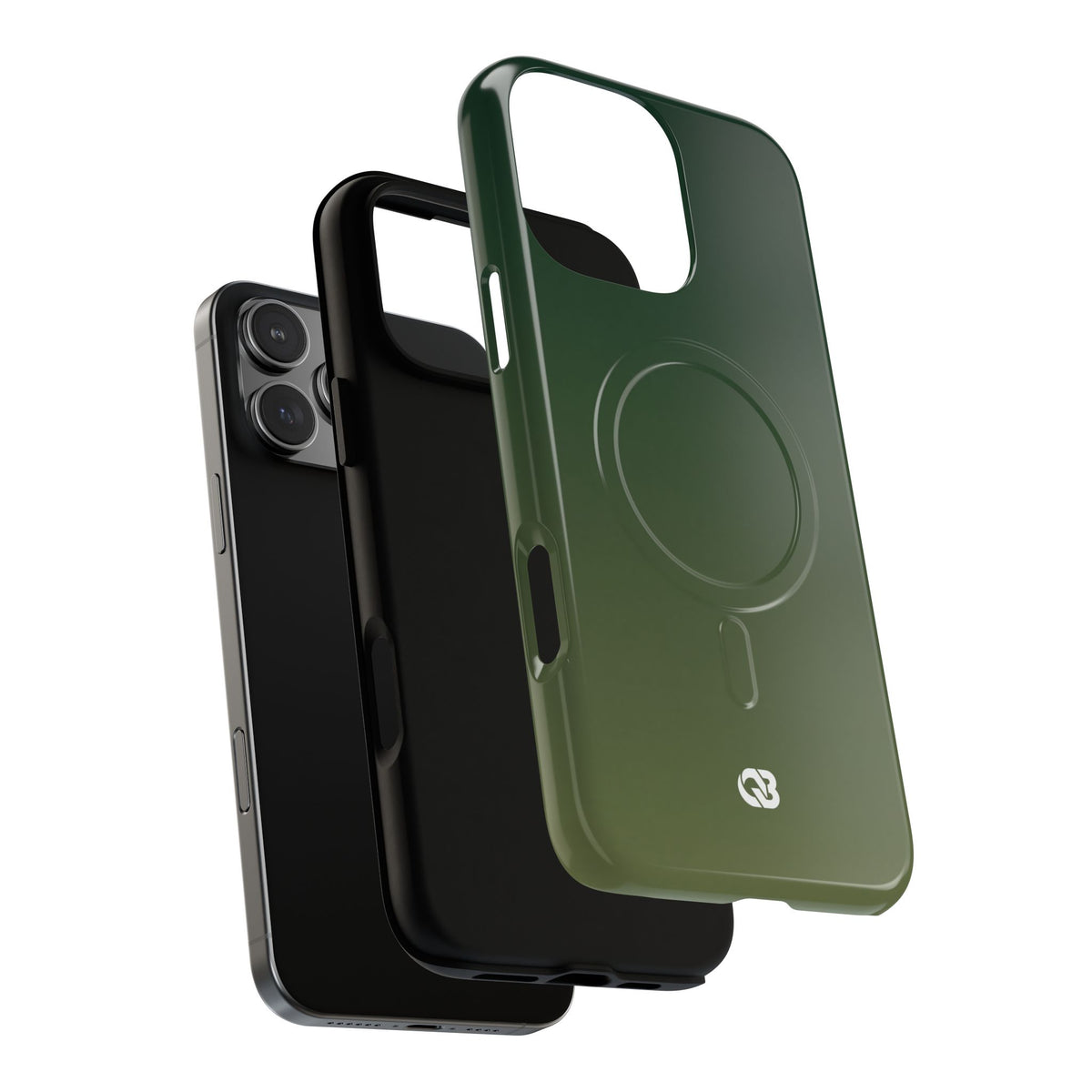 Evergreen Gradient · Tough 2.0 Magnetic Phone Case for iPhone · Green