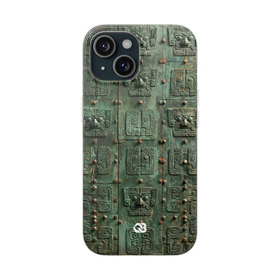 Dynastic Bronze Relief · Lite Phone Case for iPhone ·  Green