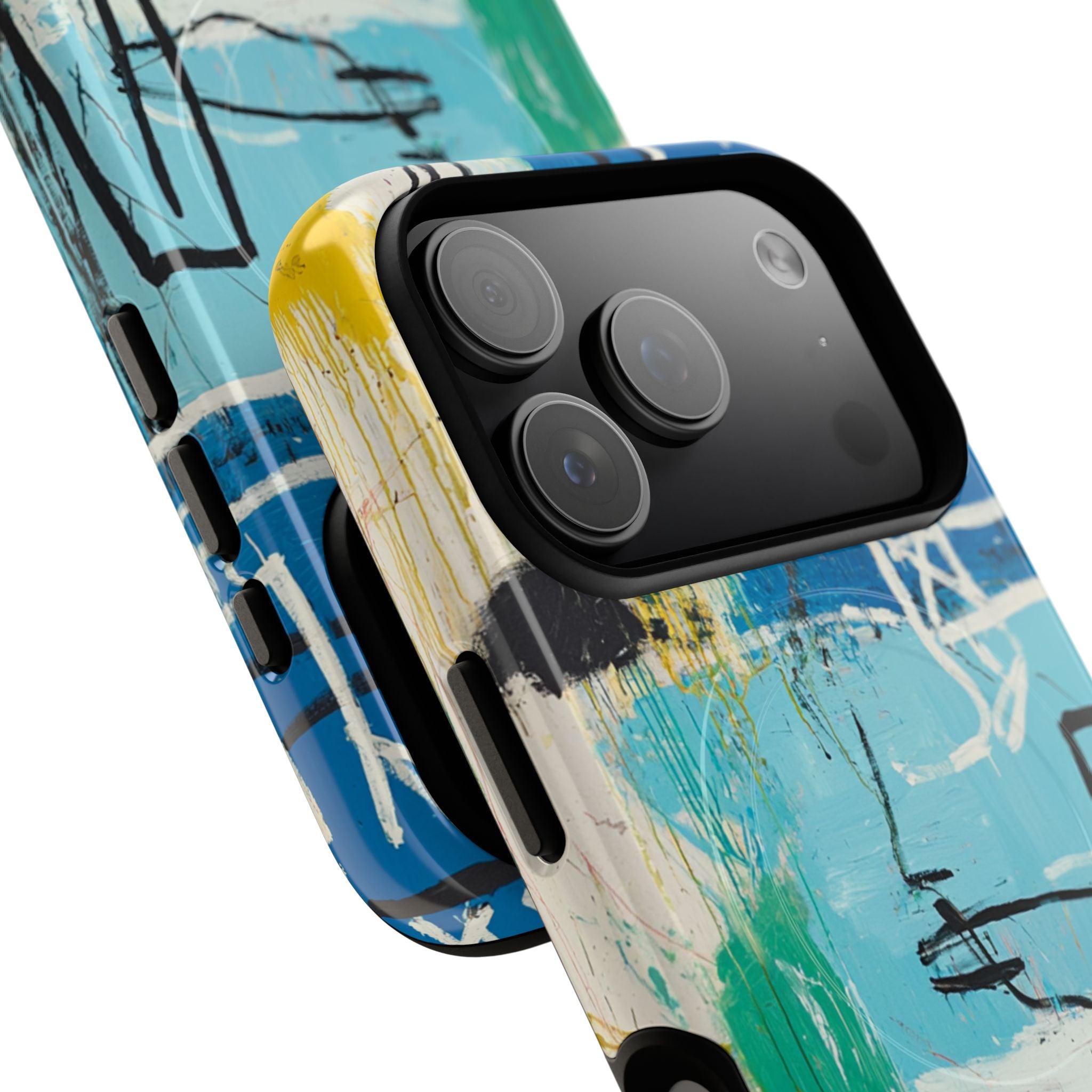 Azure Urban Scribble · Tough+ Phone Case for iPhone · Magsafe