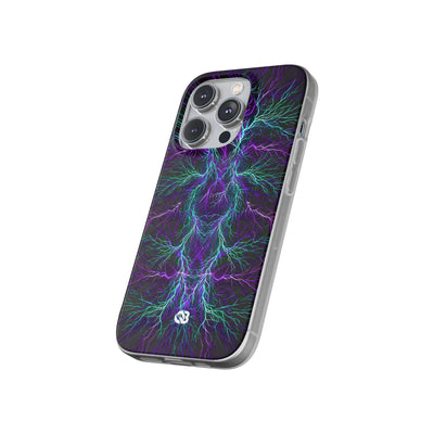 Electric Plasma Arbor · Lite Phone Case for iPhone ·  Purple