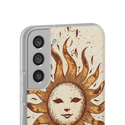 Masque solaire rustique · Coque de téléphone Soft pour Samsung