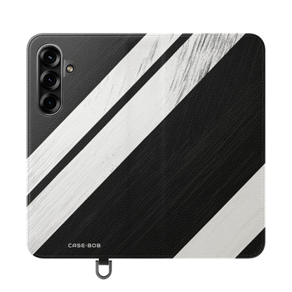Striped Texture - Samsung S25+ Case - Wallet