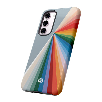 Grey Tough Phone Case for Samsung - Slate Prism Burst