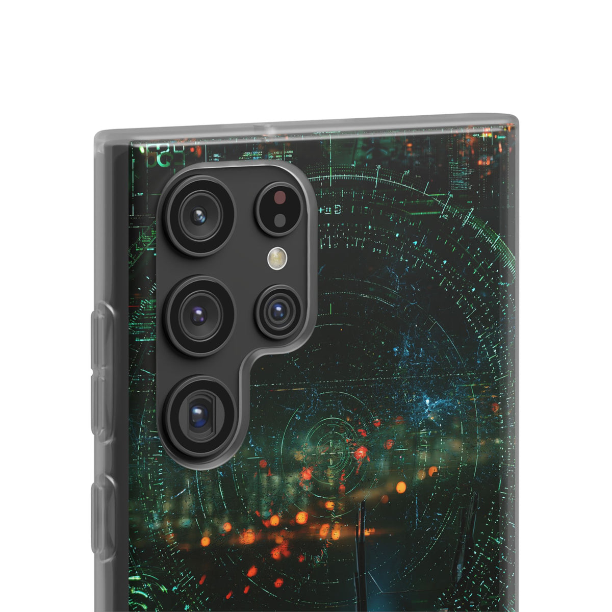 Tactical Avionics HUD · Lite Phone Case for Samsung · Green