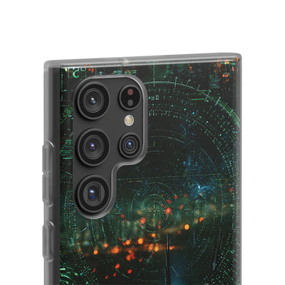 Tactical Avionics HUD · Lite Phone Case for Samsung · Green