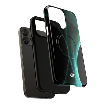 Emerald Lumen · Tough 2.0 Magnetic Phone Case for iPhone · Green