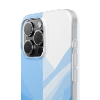 Blue Lite Phone Case for iPhone - Arctic Glacial Ridge