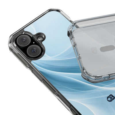 Azure Horizon · Clear Impact Magnetic Phone Case for iPhone ·  Blue