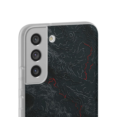 Crimson Rift · Lite Phone Case for Samsung · Black