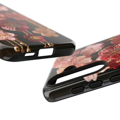 Silk Blossom Kanzashi · Tough Phone Case for Samsung · Pink