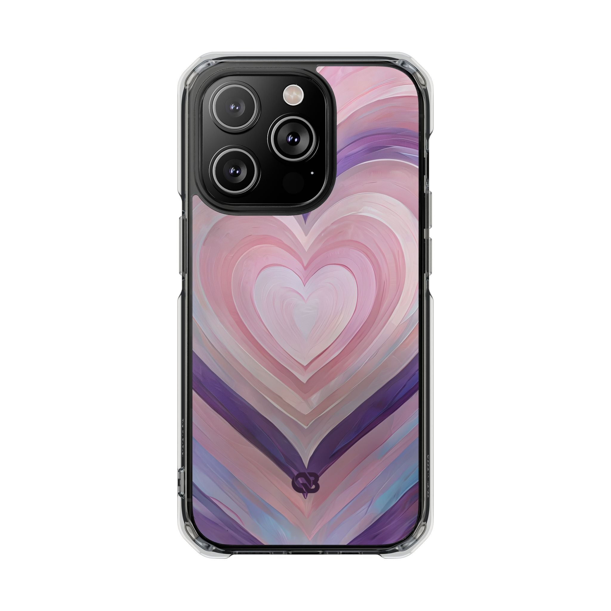 Lavender Pulse Hearts · Impact Magsafe