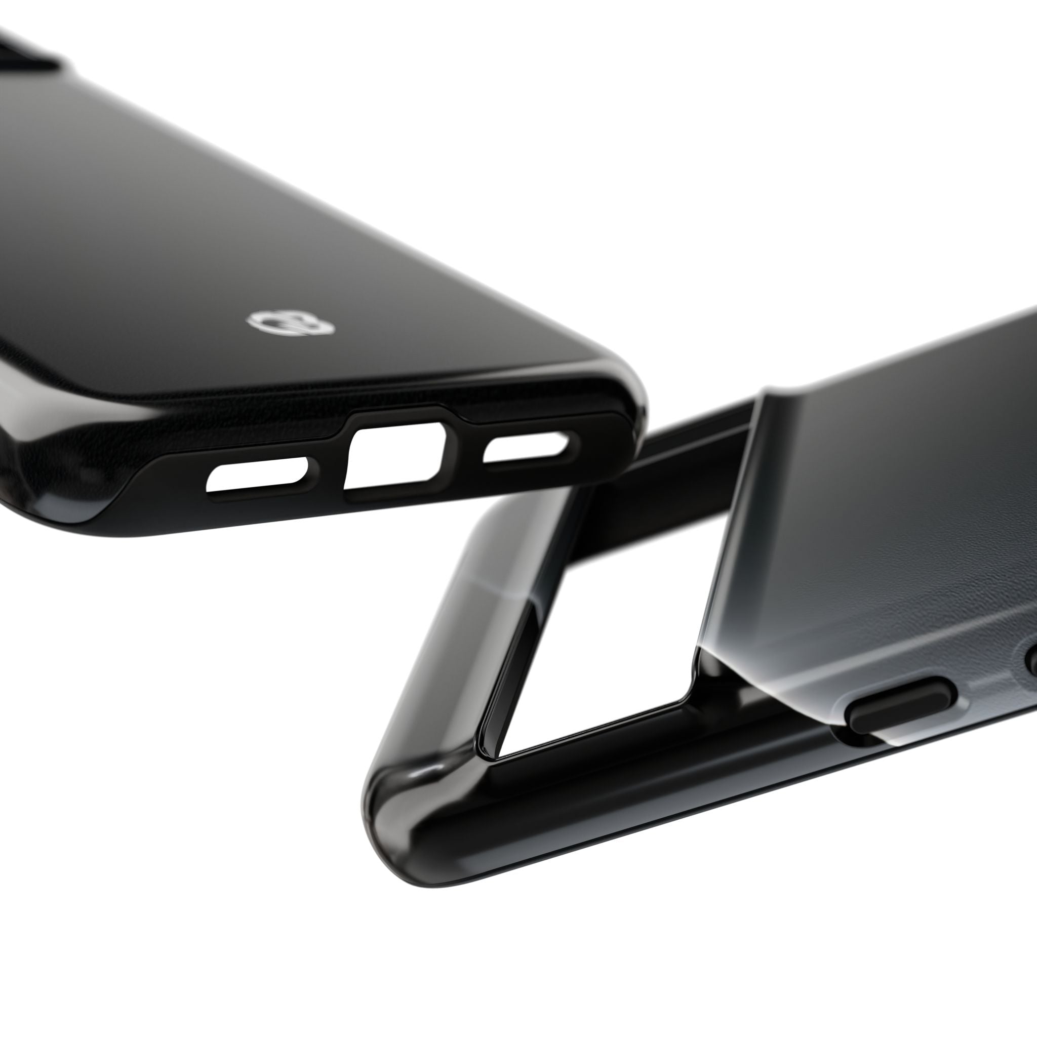 Black Tough Phone Case for Google Pixel - Obsidian Lunar Arch