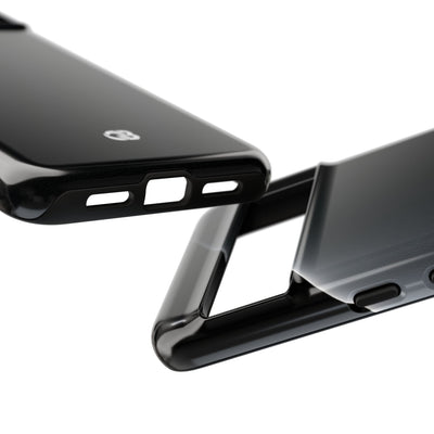 Black Tough Phone Case for Google Pixel - Obsidian Lunar Arch