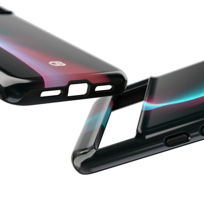 Neon Pixel Flow · Tough Phone Case for Pixel ·  Black