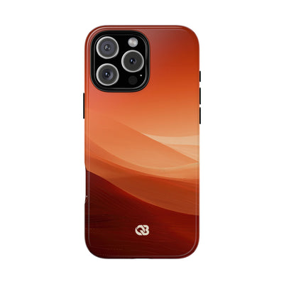 Amber Dune Horizon · Tough Phone Case for iPhone · Orange