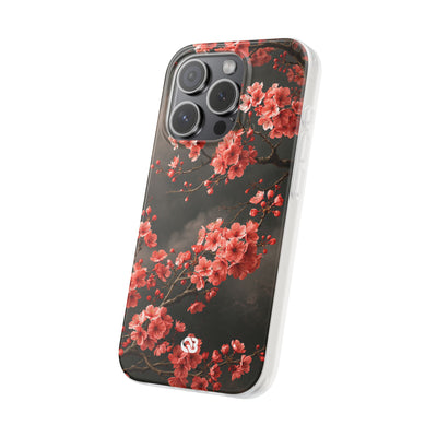 Dark Sakura Nocturne · Lite Phone Case for iPhone ·  Black