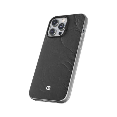 Obsidian Stucco Relief · Lite Phone Case for iPhone ·  Black