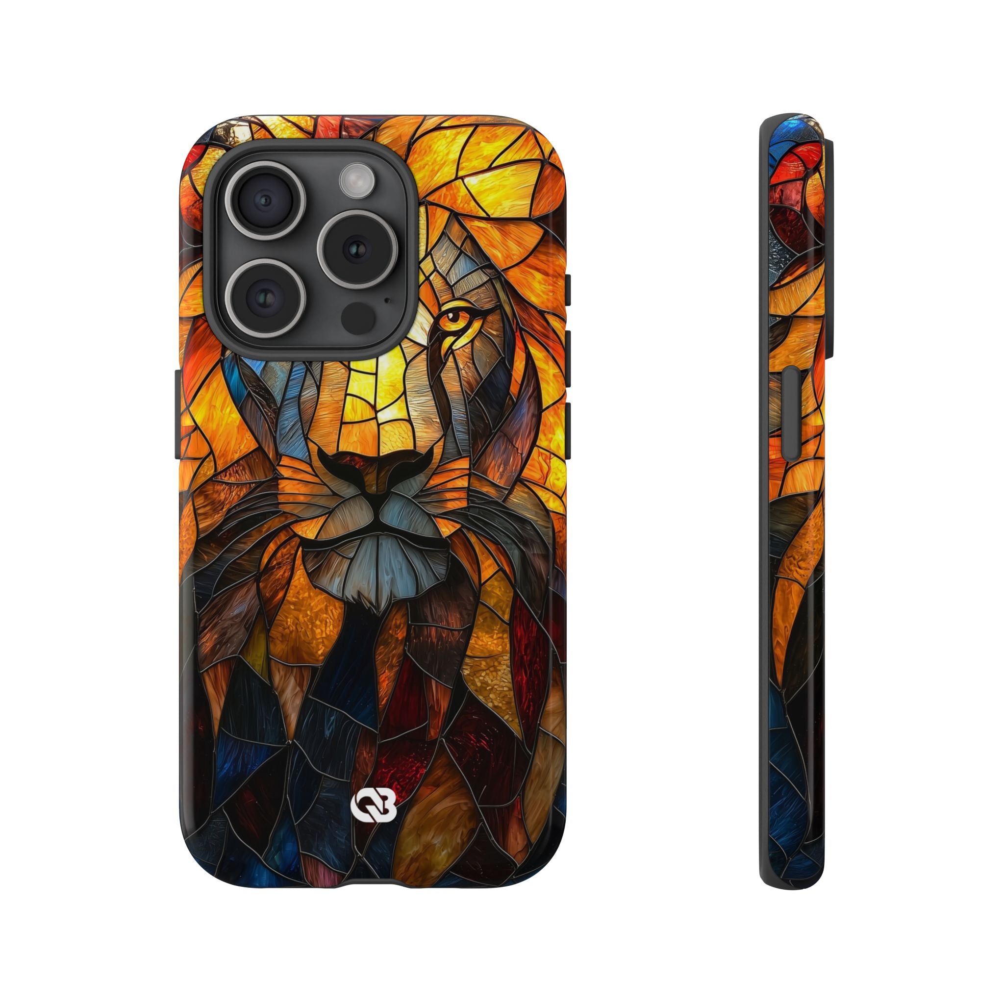 Amber Glass Lion · Tough Phone Case for iPhone