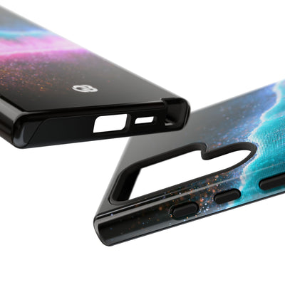 Digital Frequency · Tough Phone Case for Samsung · Pink