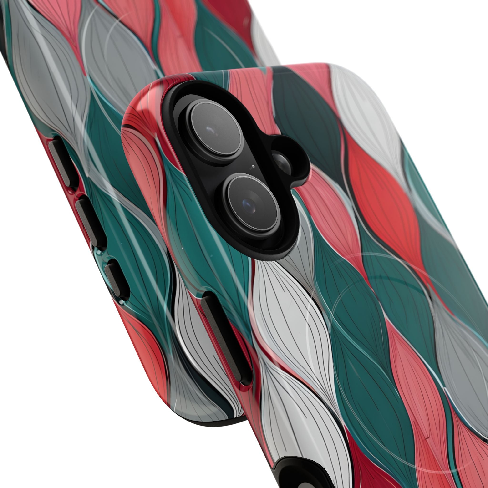 Slate Rose Ripple · Tough+ Hoesje voor iPhone · Magsafe