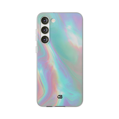 Prismatic Liquid Light · Lite Phone Case for Samsung · Teal