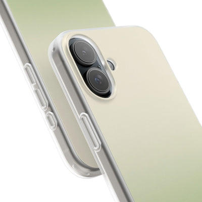 Green Lite Phone Case for iPhone - Bone Sage Fade
