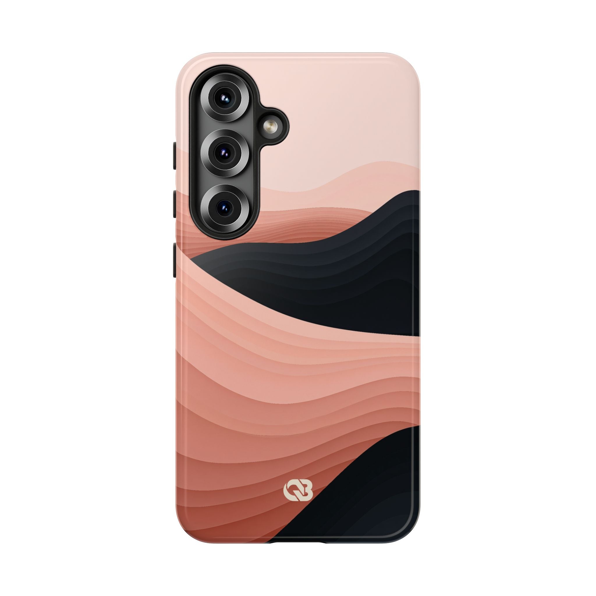 Pink Tough Phone Case for Samsung - Dune Shadow Layers