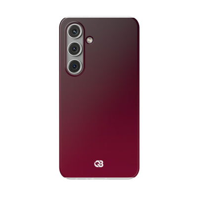Bordeaux Spectrum · Lite Phone Case for Samsung · Red