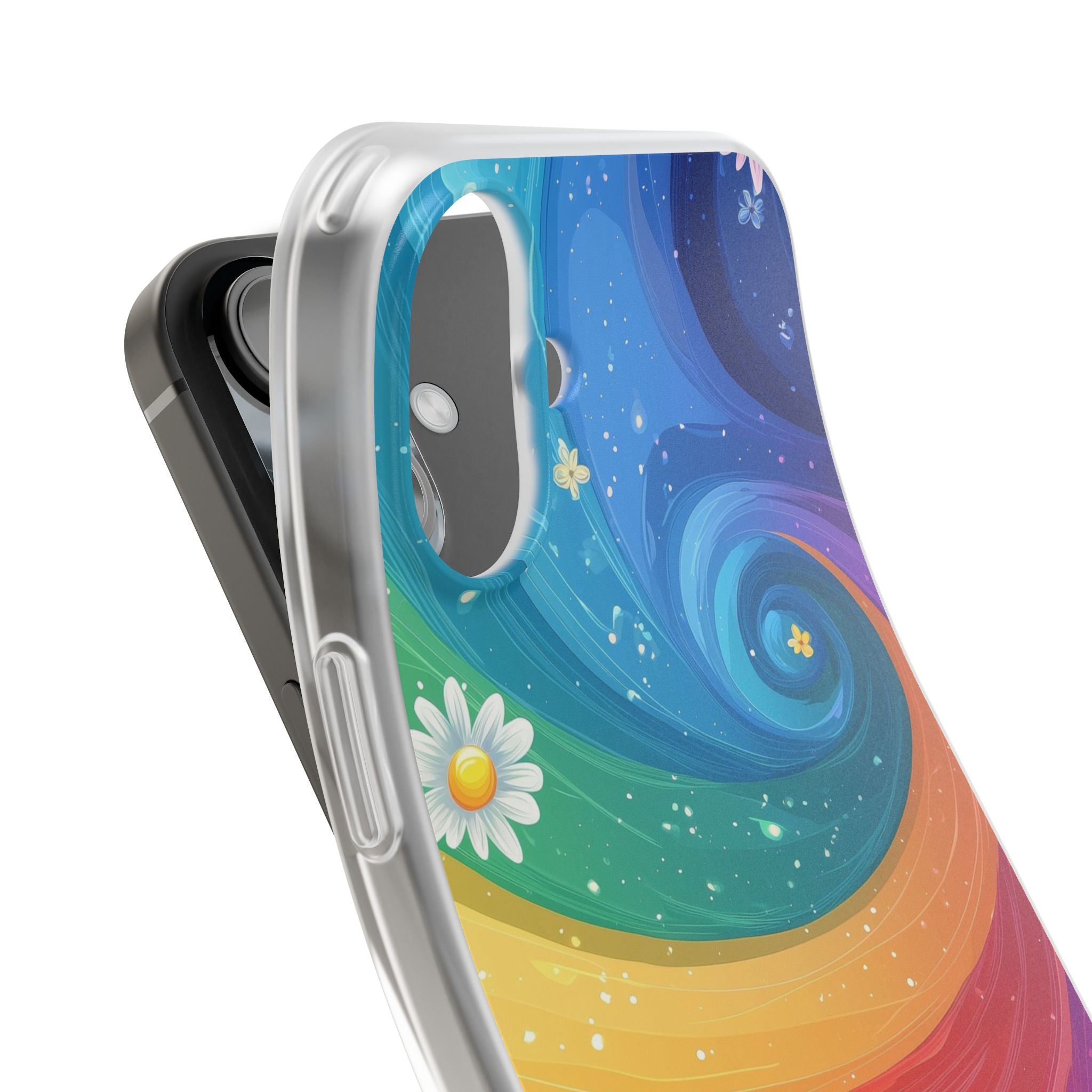 Vortex Bloom iPhone 16 Plus Case - Soft