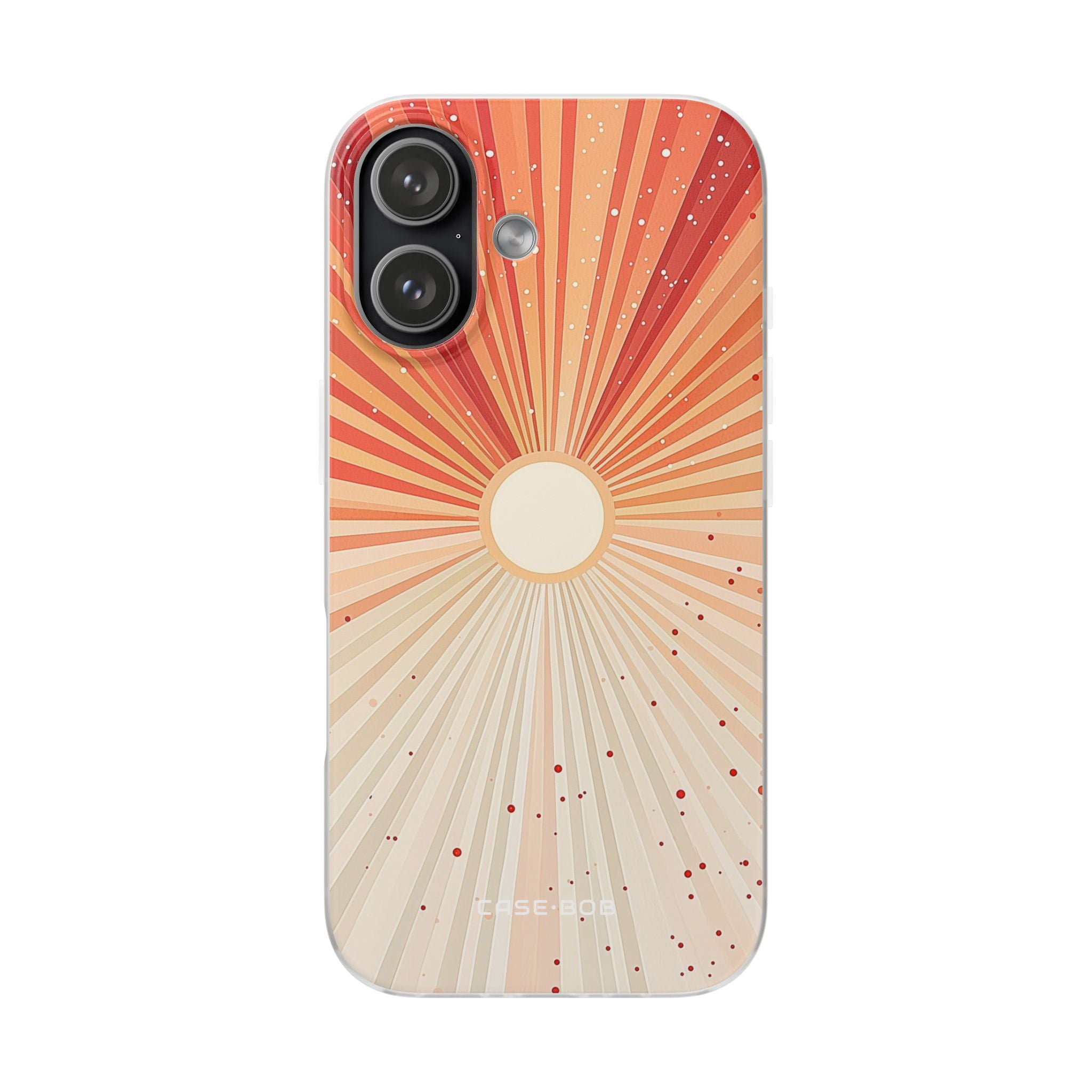 Solar Bloom iPhone 17 Case - Soft - CASE•BOB