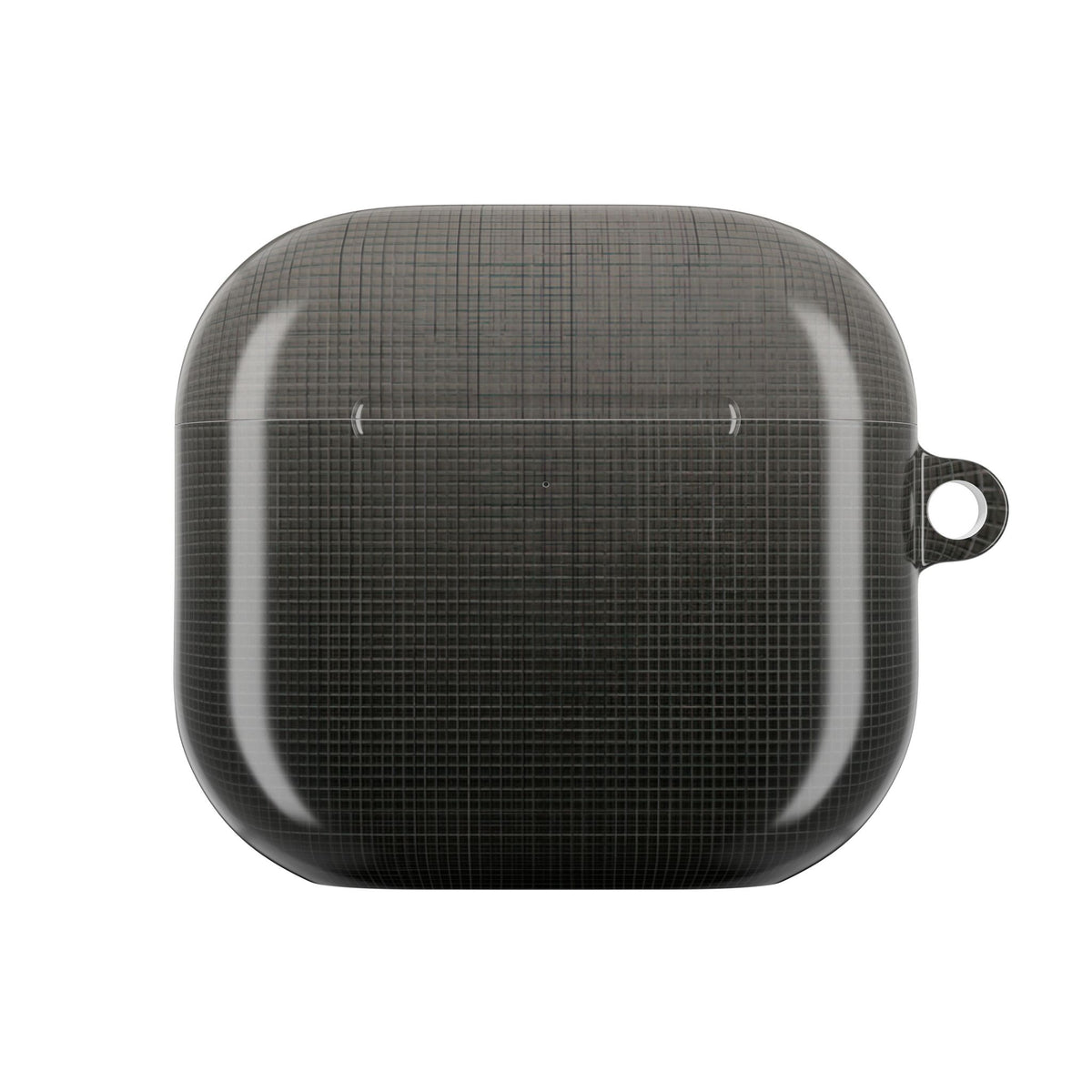 Monochrome Metric Grid · Hard Case for AirPods & AirPods Pro · Black