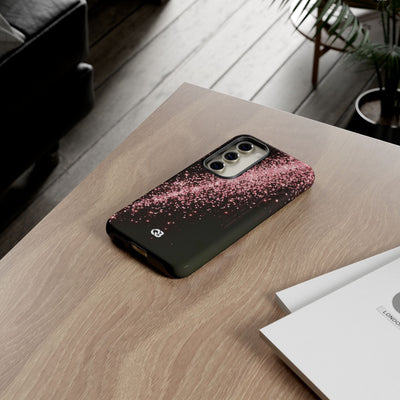 Rose Digital Cascade · Tough Phone Case for Samsung · Pink