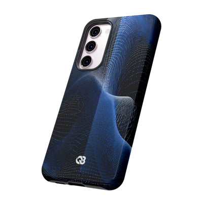 Blue Tough Phone Case for Samsung - Electric Blue Flux