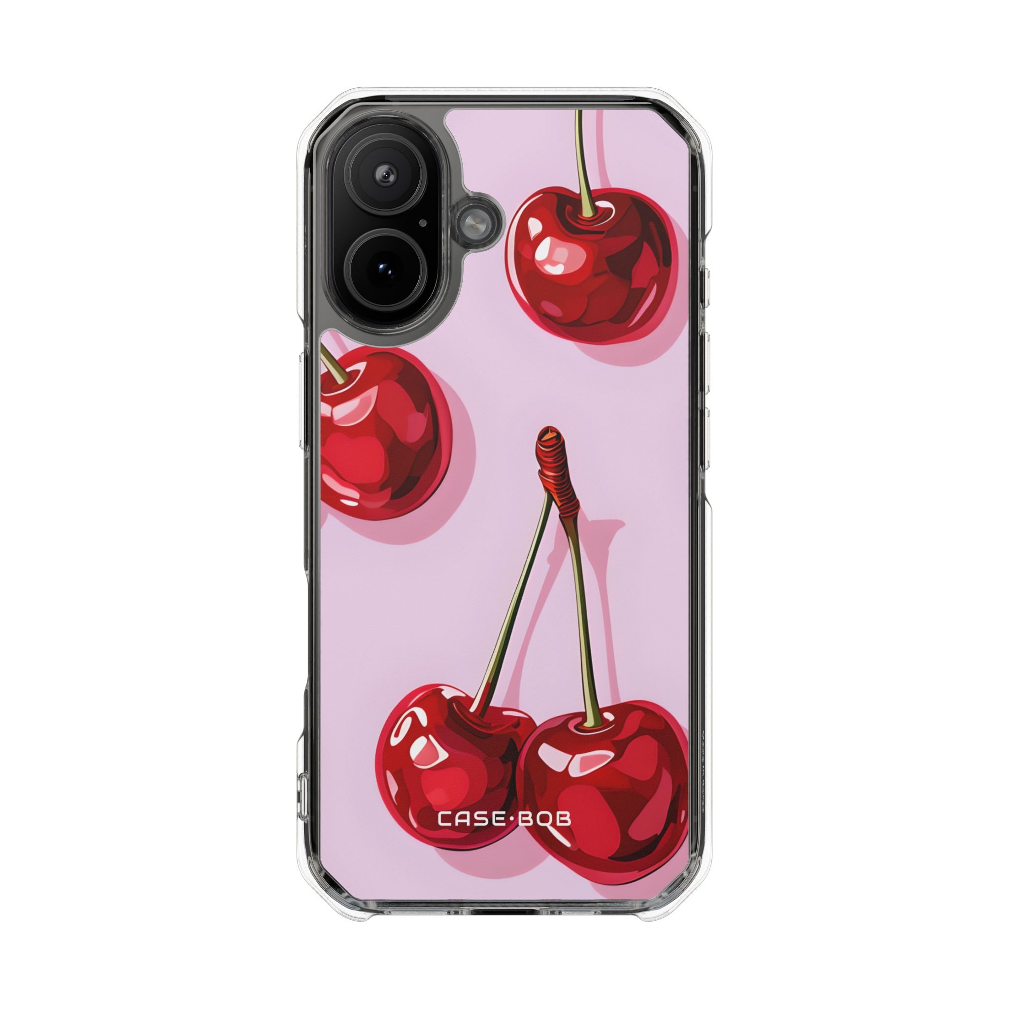 Glanzende Kersen iPhone 17 Case - Impact