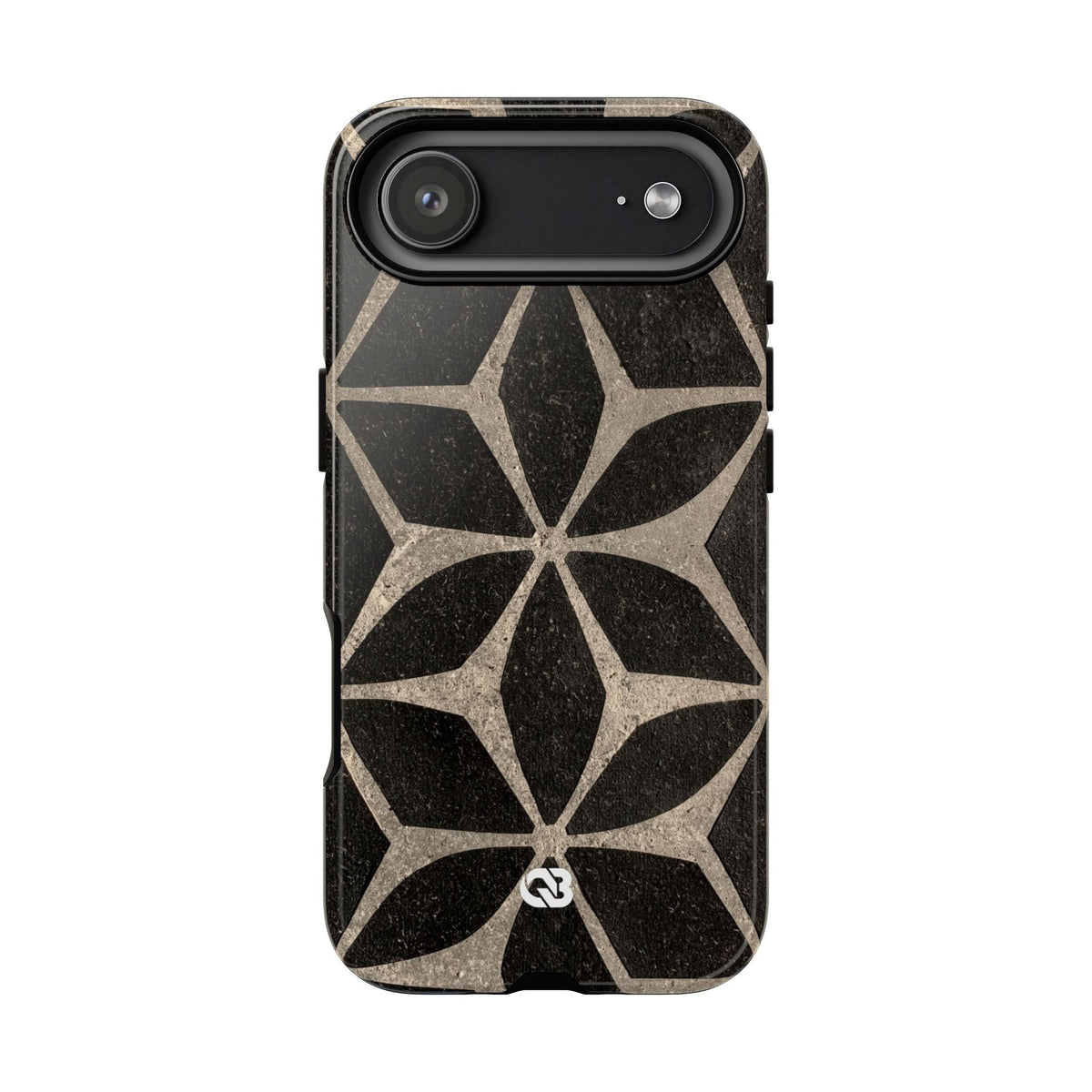 Concrete Mosaic Star · Tough Phone Case for iPhone · Black
